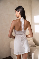 STELLA WHITE LACE DRESS